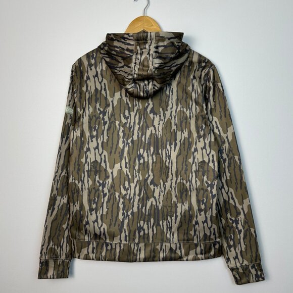 NWT - Mossy Oak Elite Hunting Gear Bottomland Tree Camo Men's Hoodie Size Small - Picture 3 of 9